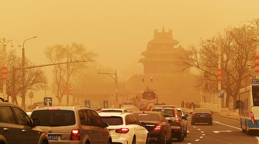 北方今年首場沙塵來襲！沙塵暴下衣服干衣機的干衣優勢