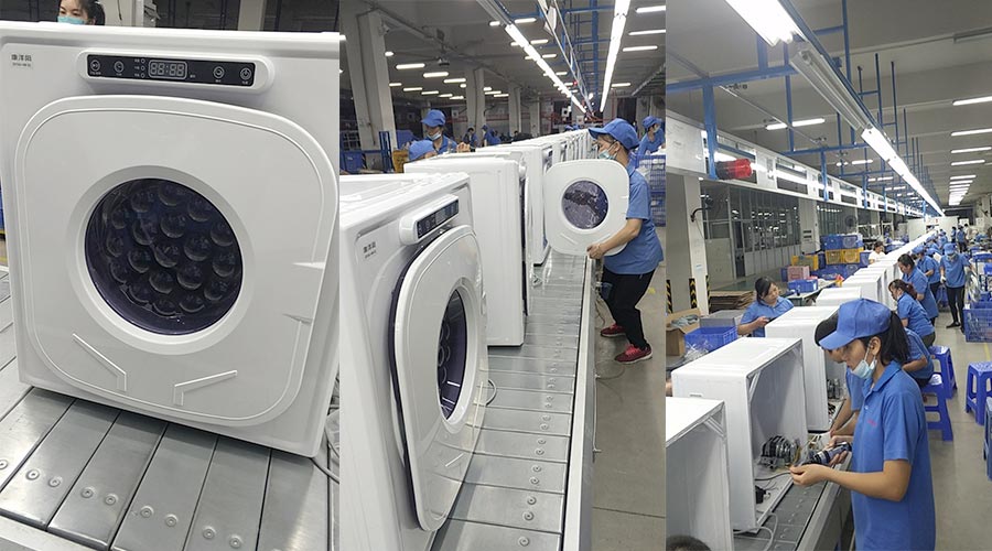 質量與速度并存！某電商平臺客戶稱贊金環電器代工衣物烘干機實力